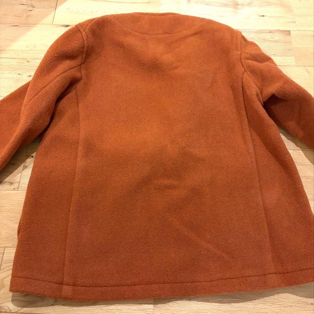 ★最終値下げ1月11日まで★ダントン　ウールモッサ　ノーカラーコート