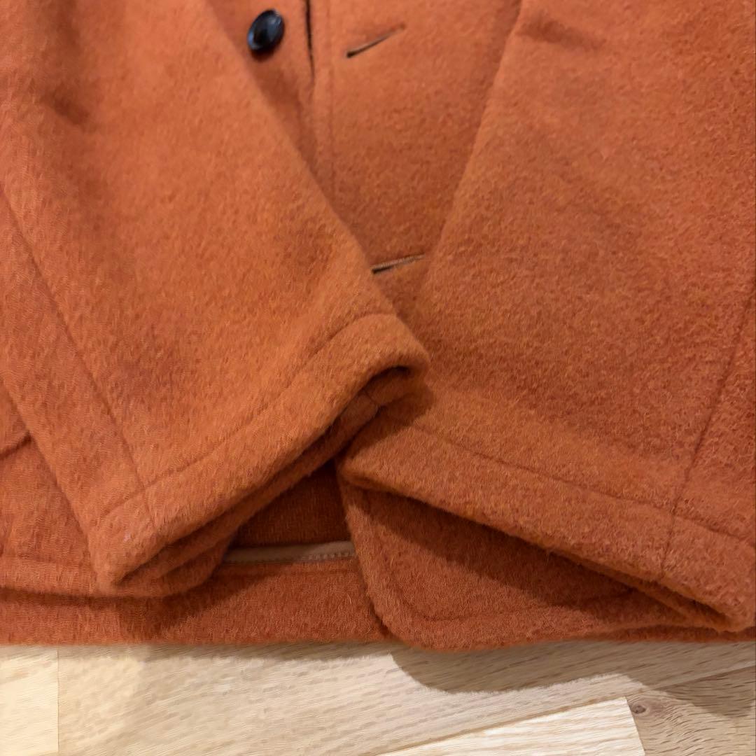 ★最終値下げ1月11日まで★ダントン　ウールモッサ　ノーカラーコート