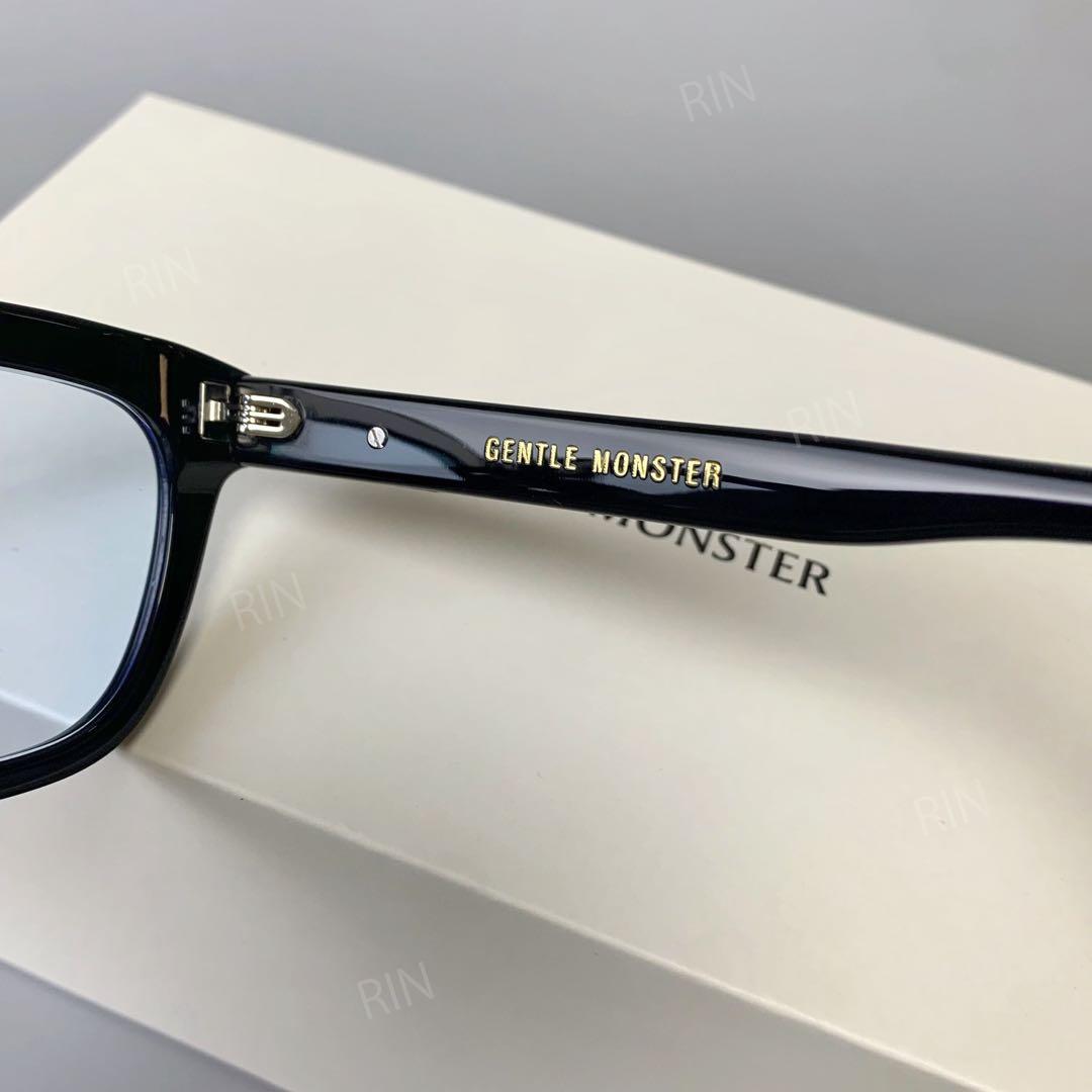 GENTLE MONSTER ブラック スクエア サングラス musee