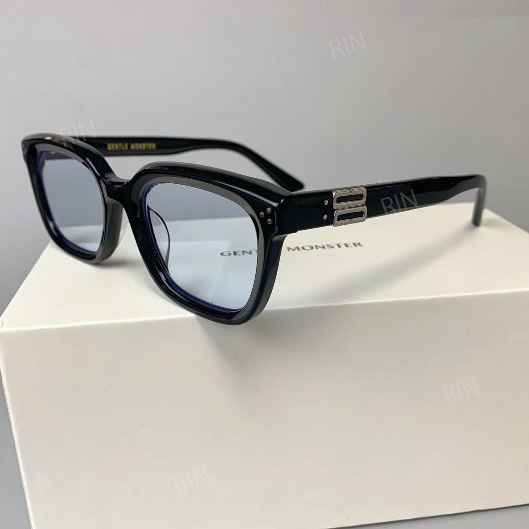 GENTLE MONSTER ブラック スクエア サングラス musee