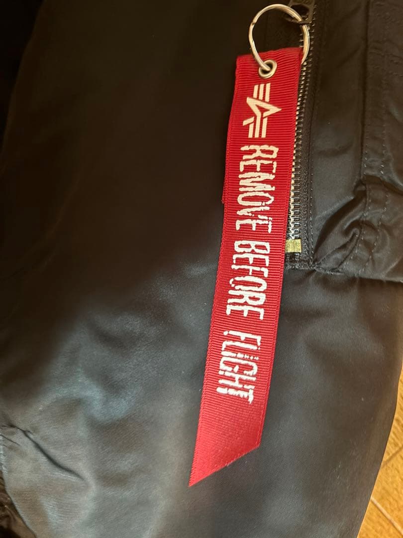 alpha industries MA-1 オレンジ裏地　サイズM