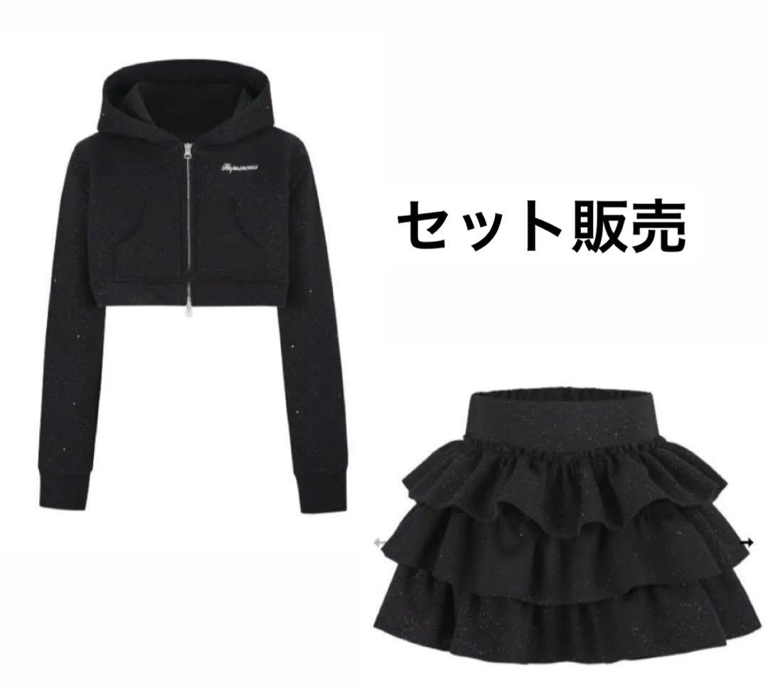 ANDWANG キラキラコレクション スウェット セットアップ