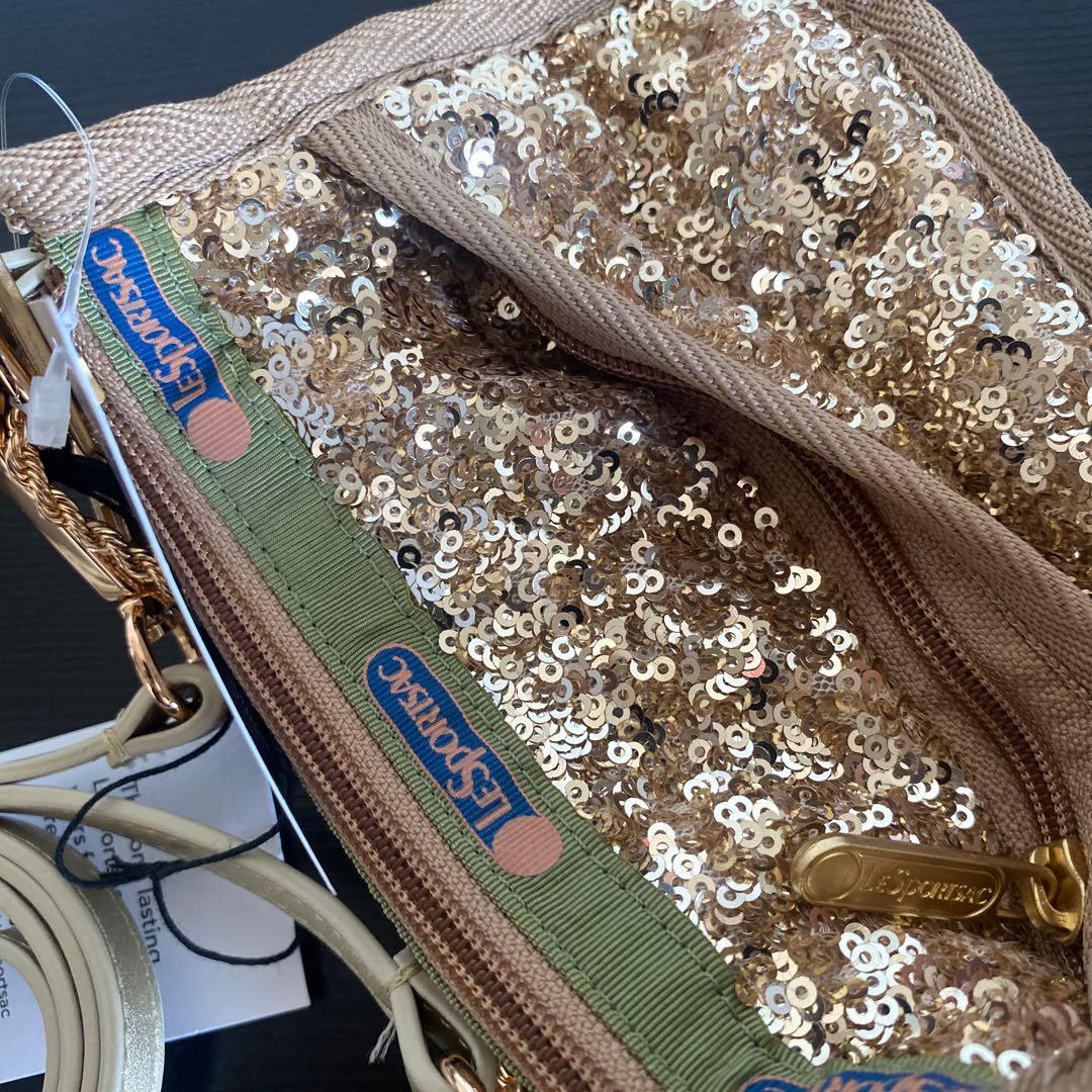 レスポートサック 2WAY CHAIN MINI BAGサンシャインゴールド