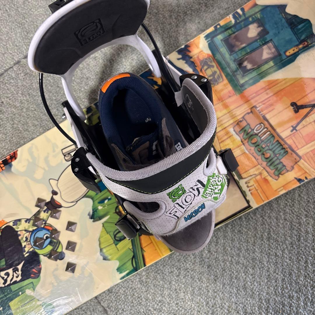 子供用スノーボード110cm バインディング付き