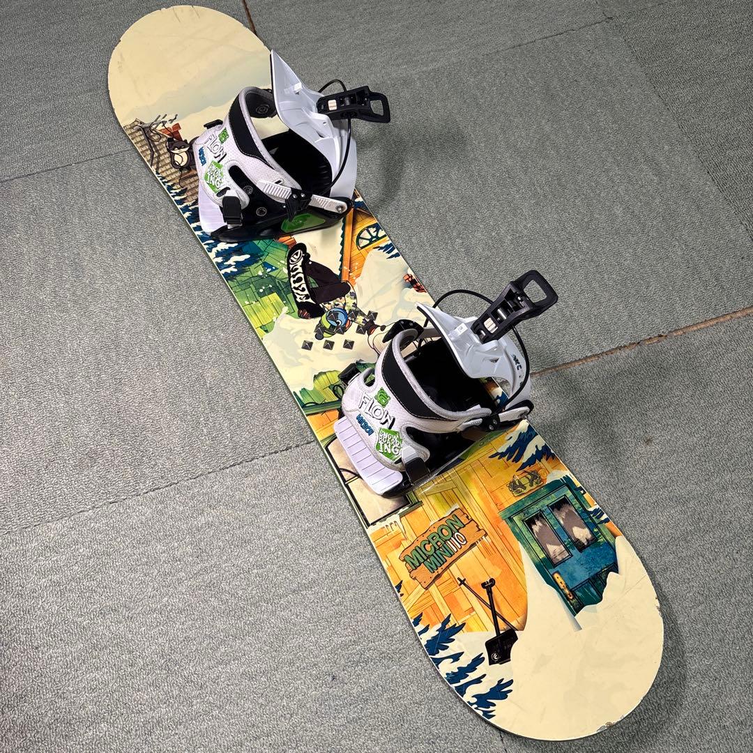 子供用スノーボード110cm バインディング付き