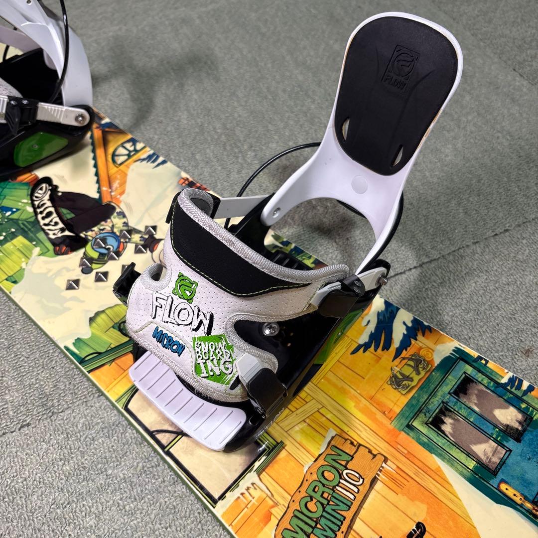 子供用スノーボード110cm バインディング付き