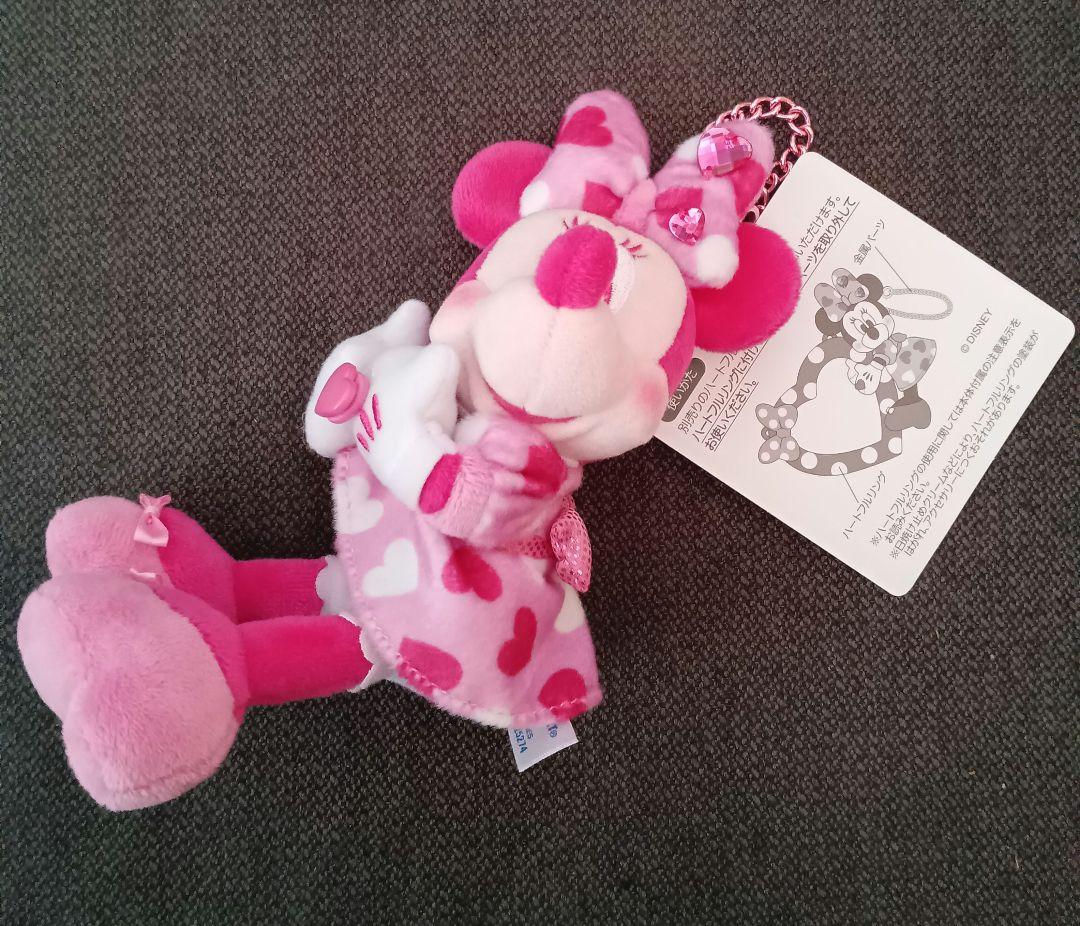 ミニーのファンダーランド　リボンのキーチェーン　カラビナ付き　パルパルーザ
