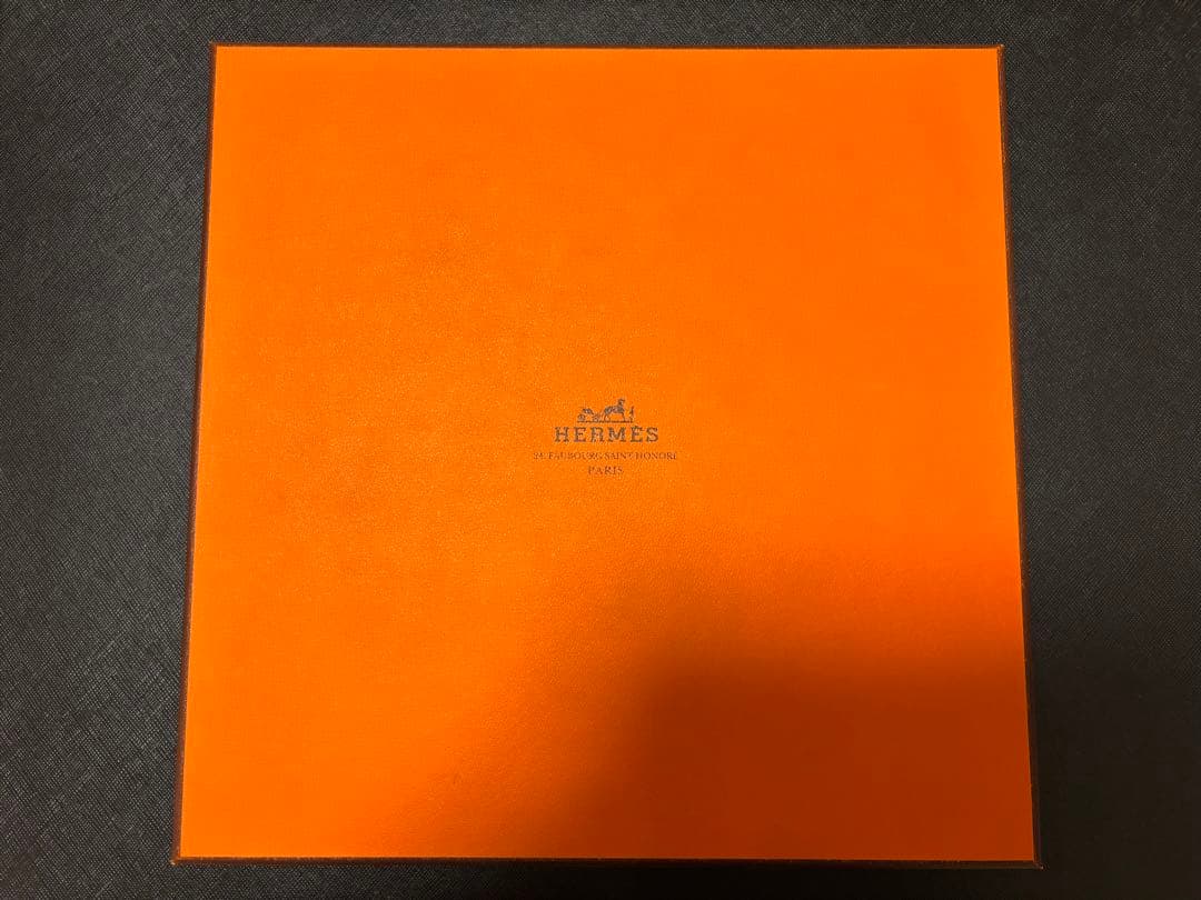 HERMES ビーズ装飾 スカーフ