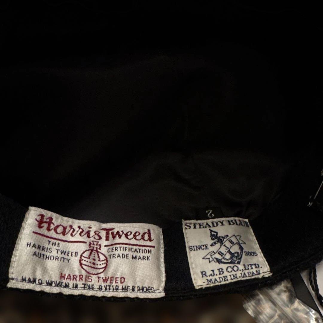 フラットヘッド　R.J.B ハリーツイード　メンズキャスケット