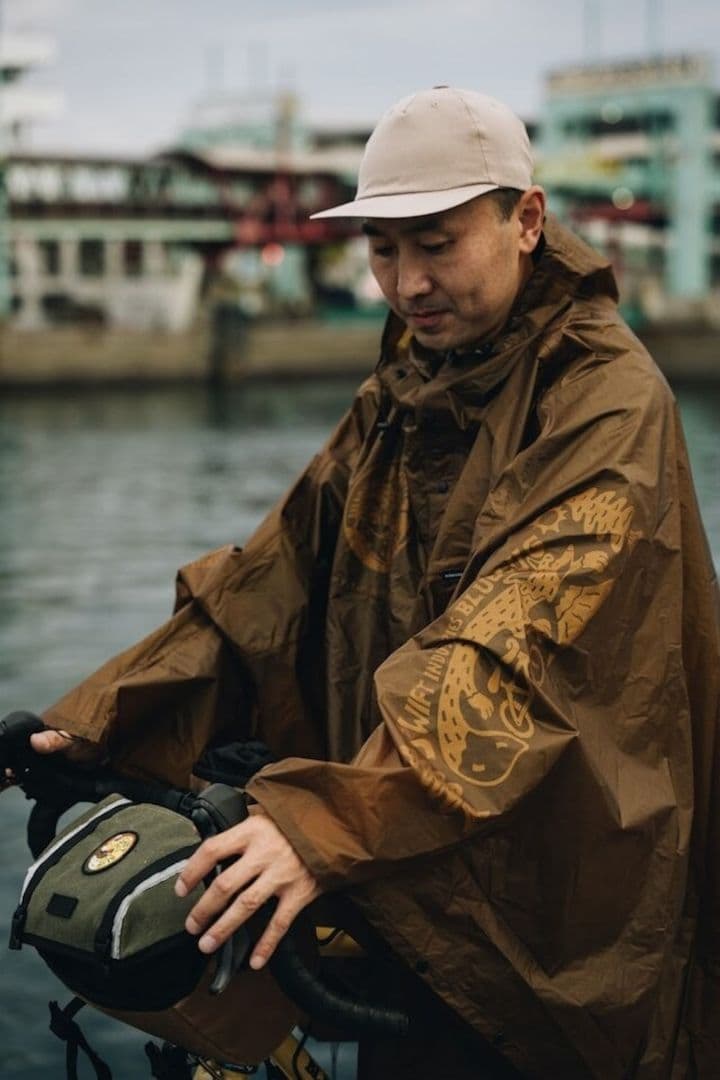 SWIFT INDUSTRIES×BLUE LUG レインポンチョ