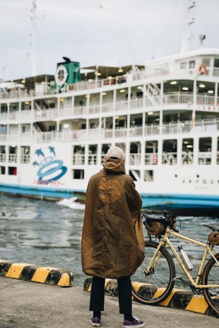 SWIFT INDUSTRIES×BLUE LUG レインポンチョ