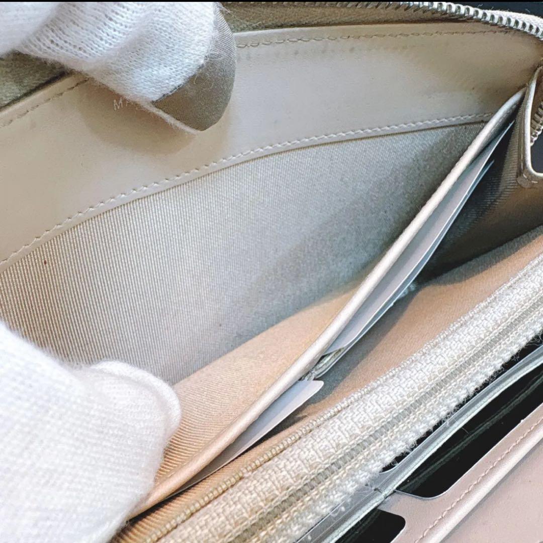 【シャネル】マトラッセ ラウンドファスナー 長財布 正規品 キャビアスキン