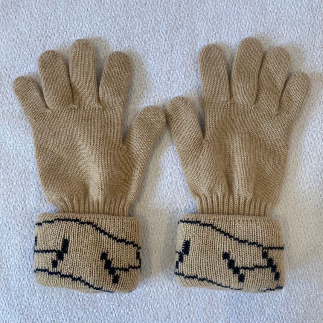 【極美品】エルメス　マルジェラ期　カシミヤ手袋　2way