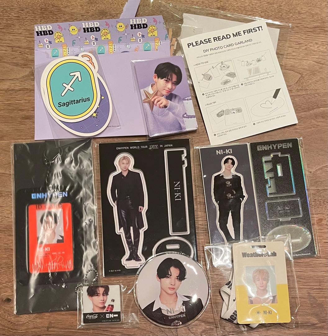 enhypen ニキ　トレカなどまとめ売り