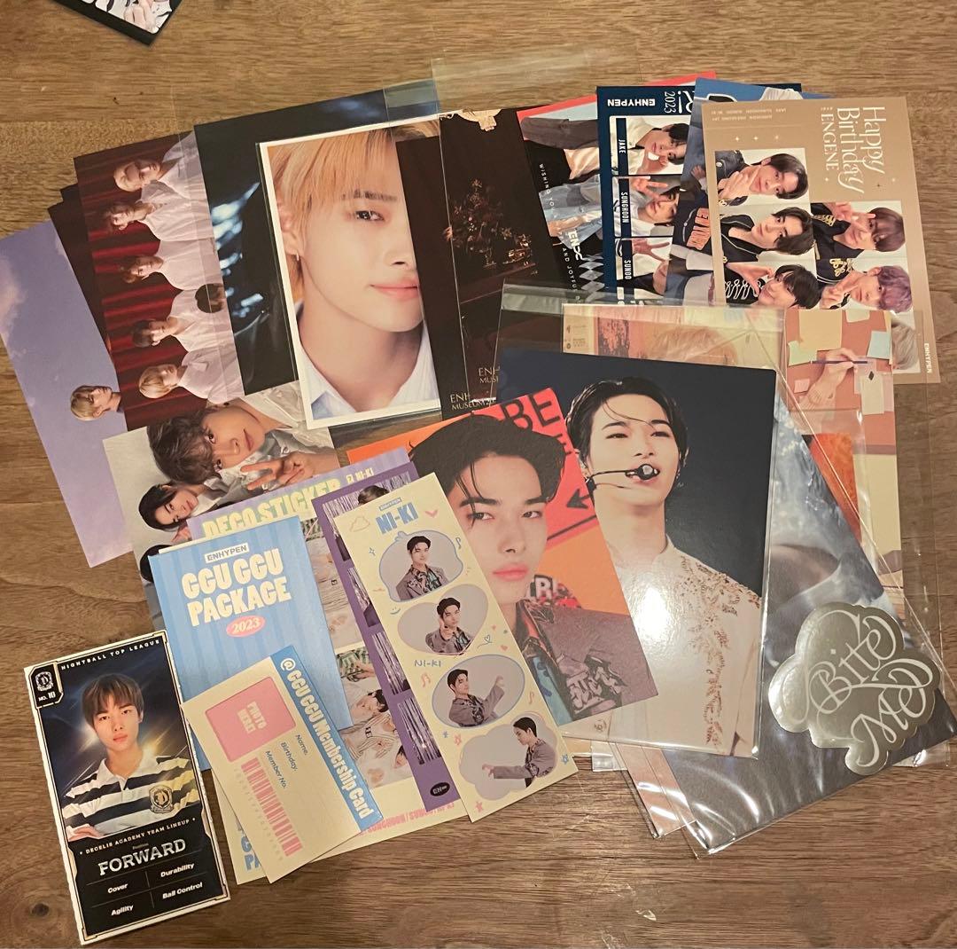 enhypen ニキ　トレカなどまとめ売り