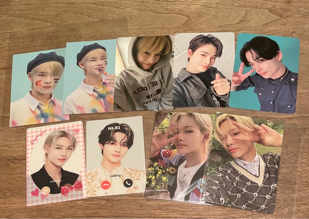 enhypen ニキ　トレカなどまとめ売り