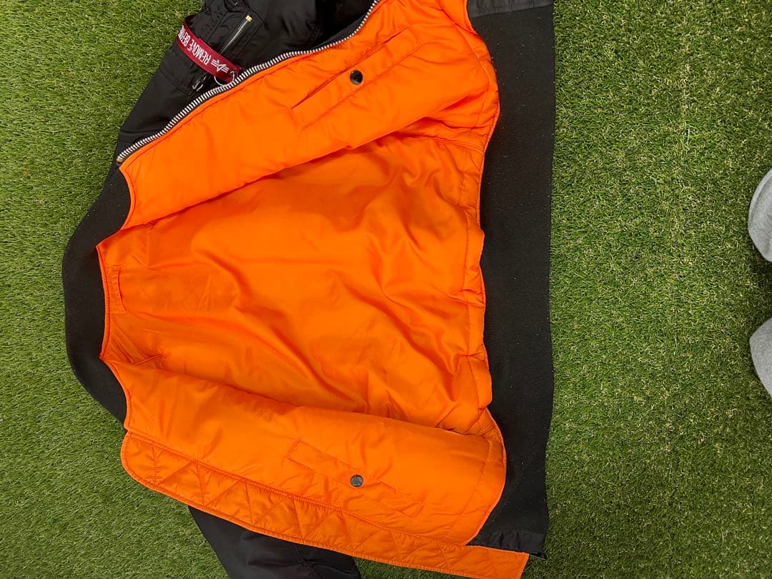 ALPHA MA-1 ブラックフライトジャケット