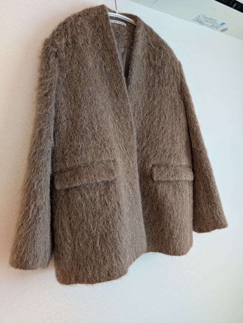 Plageプラージュ【R’IAM】シャギー コートジャケット