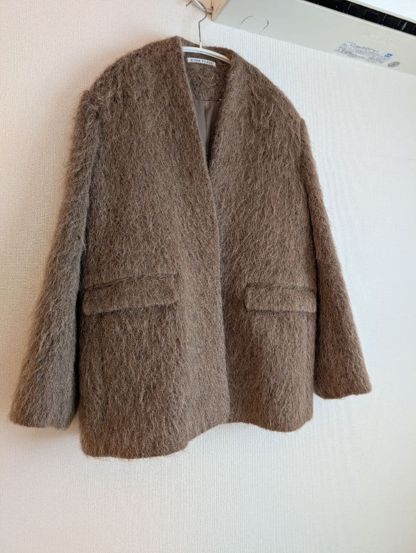 Plageプラージュ【R’IAM】シャギー コートジャケット