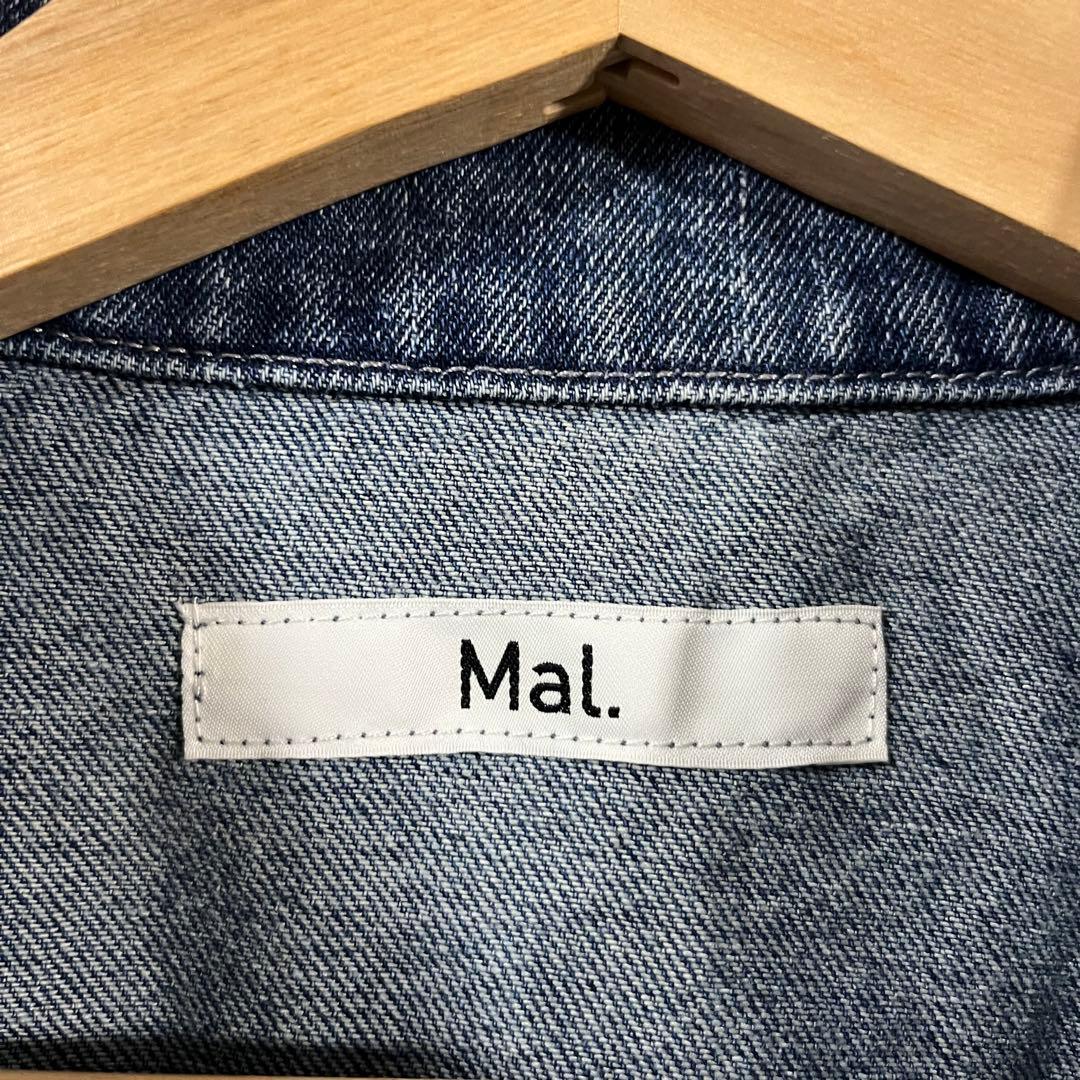 Mal. 　オリジナルデニムジャケット　レレレさん　サイズ01 美品