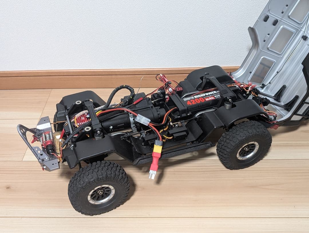 absima 1/10 ルビコン 電動ウインチ搭載 TRX4同等 クローラー