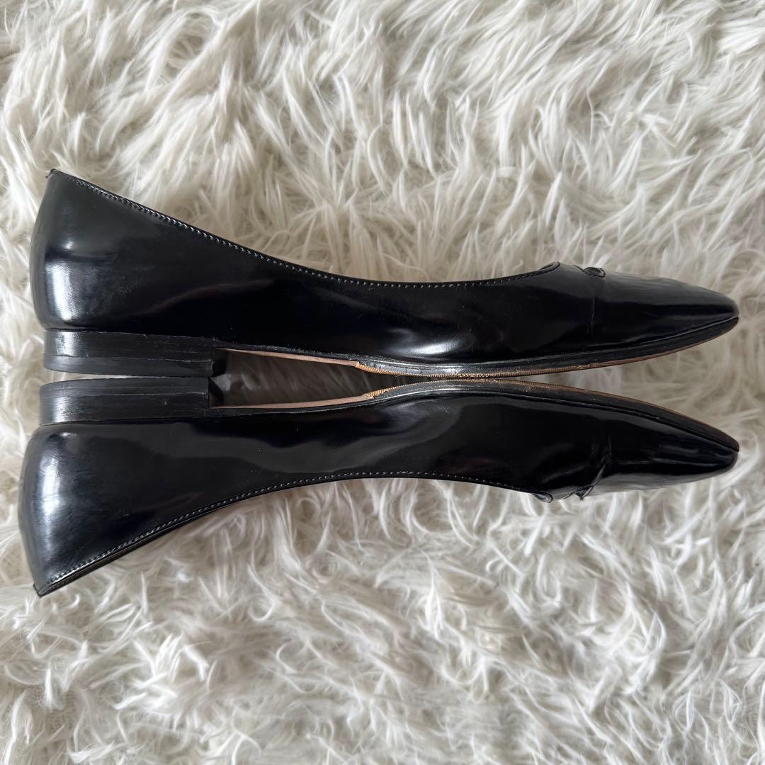 【ペリーコ】アネッリ パンプス ポインテッドトゥ レザー 36 黒