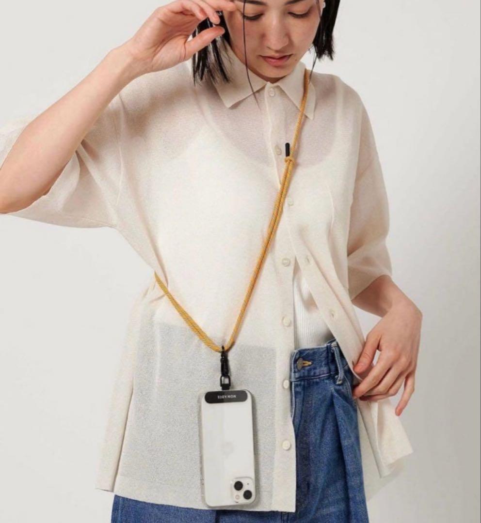 25ss ＜NOMADIS＞SAC W トートバッグ& ループストラップ