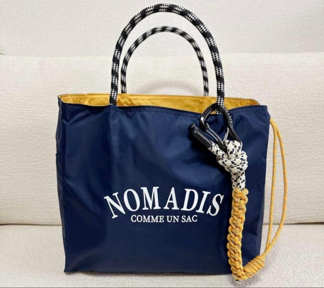25ss ＜NOMADIS＞SAC W トートバッグ& ループストラップ