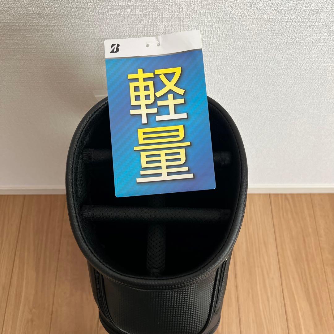 ブリヂストン ゴルフ キャディバッグ ブラック 軽量 新品未使用