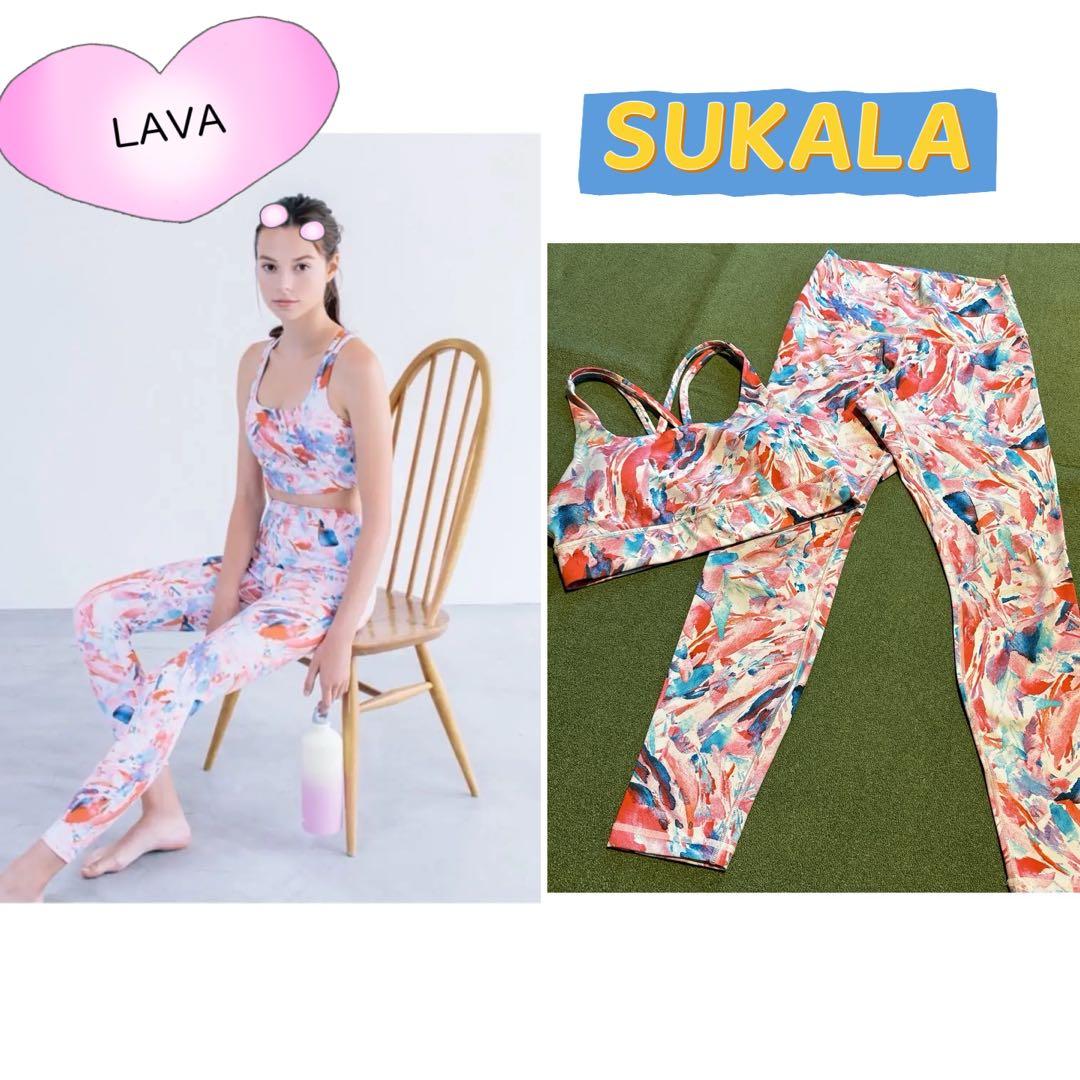 SUKALA ブラトップレギンスセットM LAVAラバスカラ