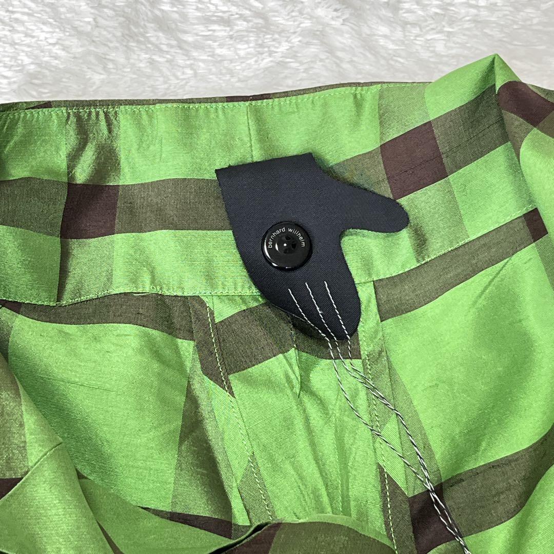 【カワイイ！希少❣】ベルンハルト　ウィルヘルム　ハーフパンツ　チェック　パリコレ