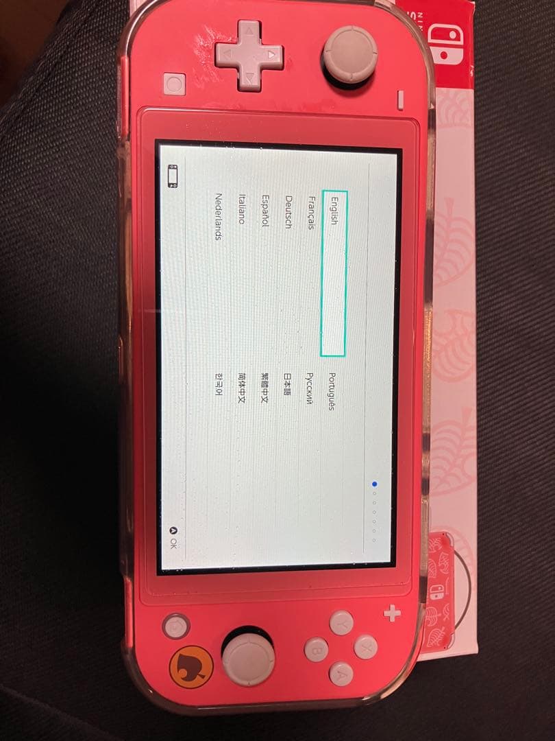 Nintendo Switch Lite ピンク どうぶつの森デザイン 本体