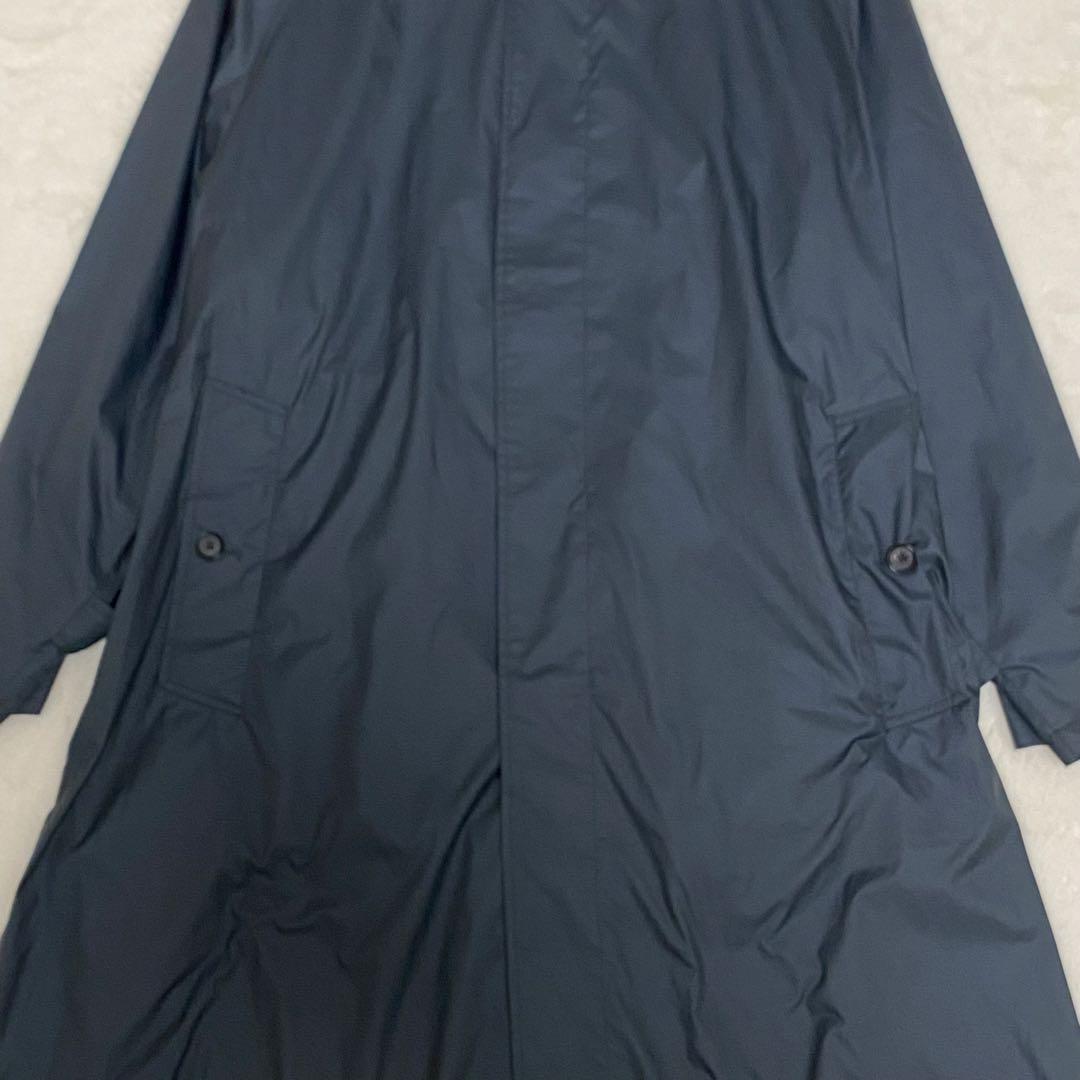 オーラリー SUPEER LIGHT POLYESTER サテンカラーコート