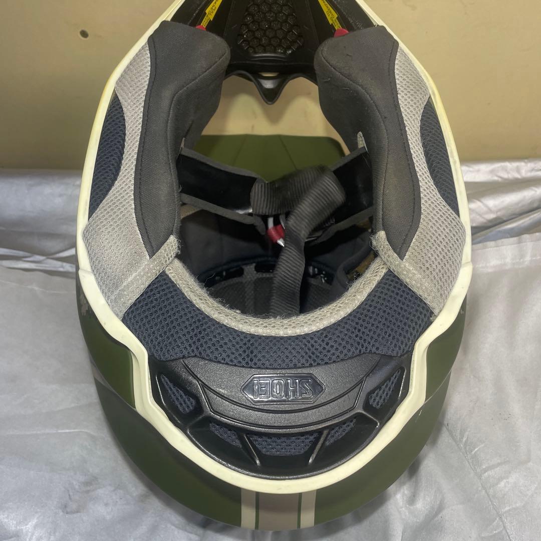 ショウエイ　VFX-W スーパー・ヒュー　迷彩カラー　2016年製造