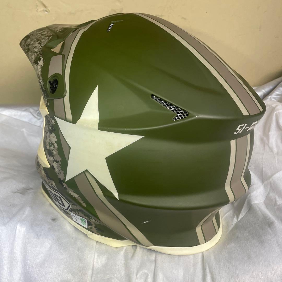 ショウエイ　VFX-W スーパー・ヒュー　迷彩カラー　2016年製造