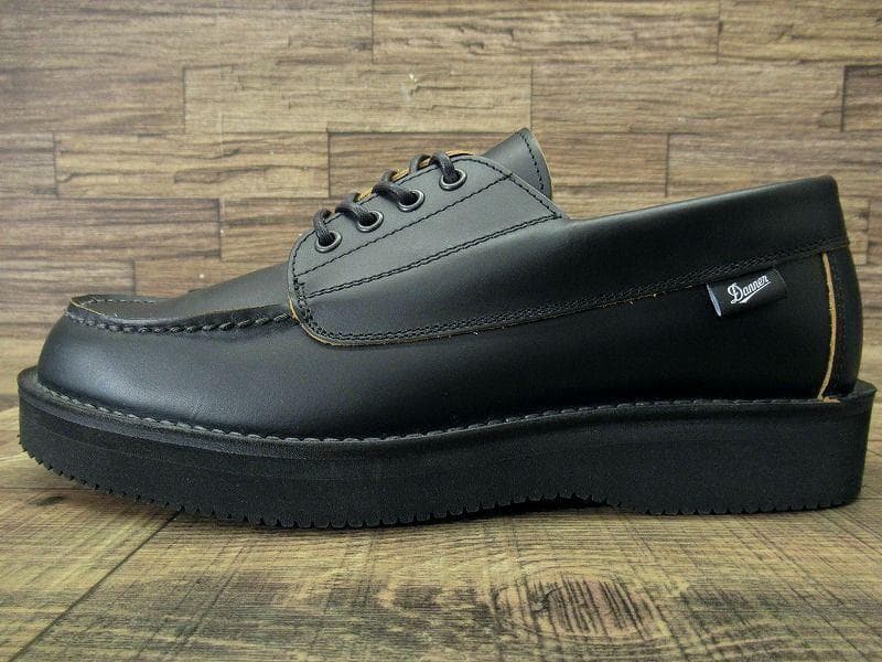新品 ダナー ブローガン 茶芯 モカシン レザー シューズ 黒 26.0 ①