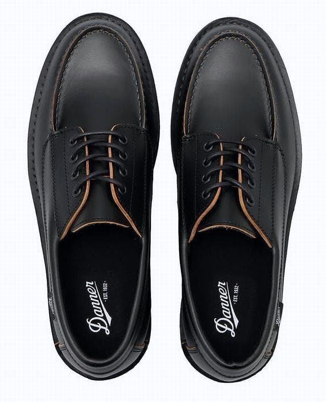 新品 ダナー ブローガン 茶芯 モカシン レザー シューズ 黒 26.0 ①