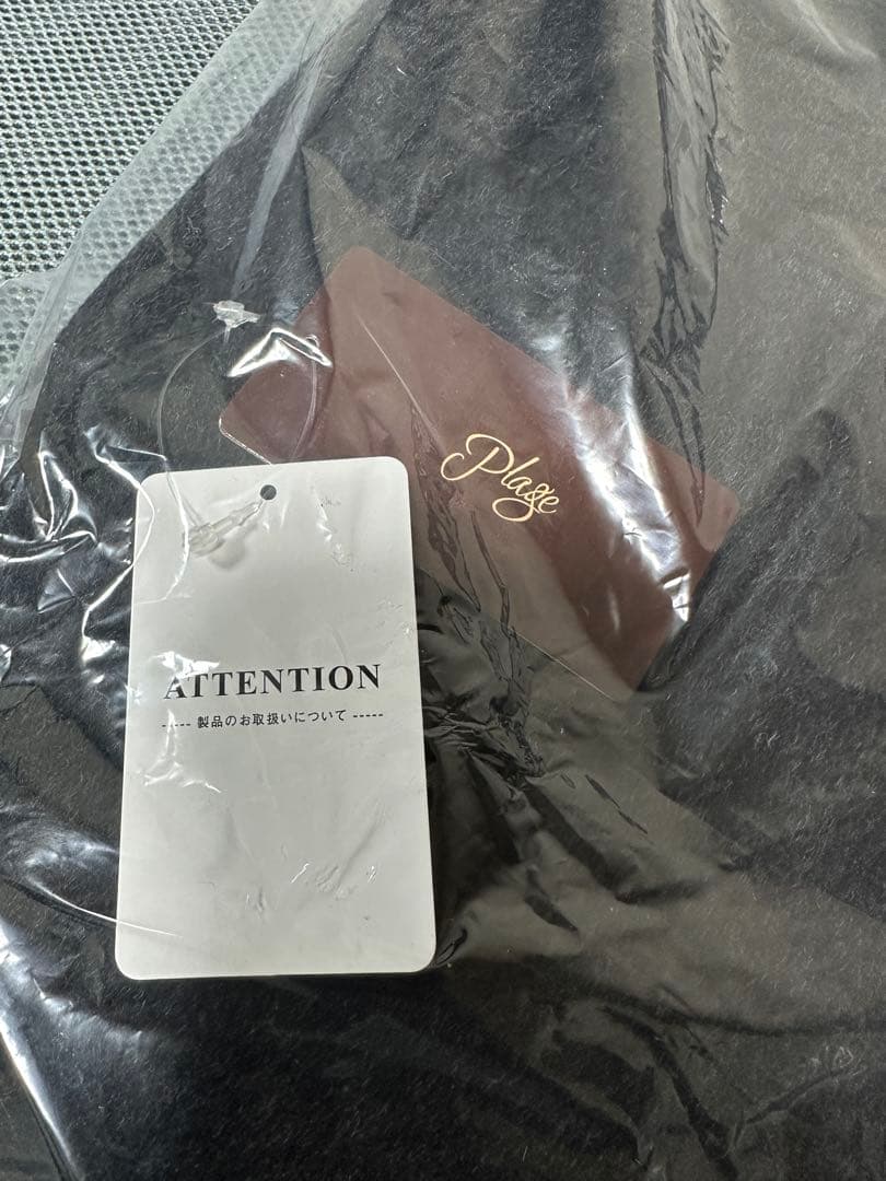 plage HAMILTON Jacket コート　ブラック