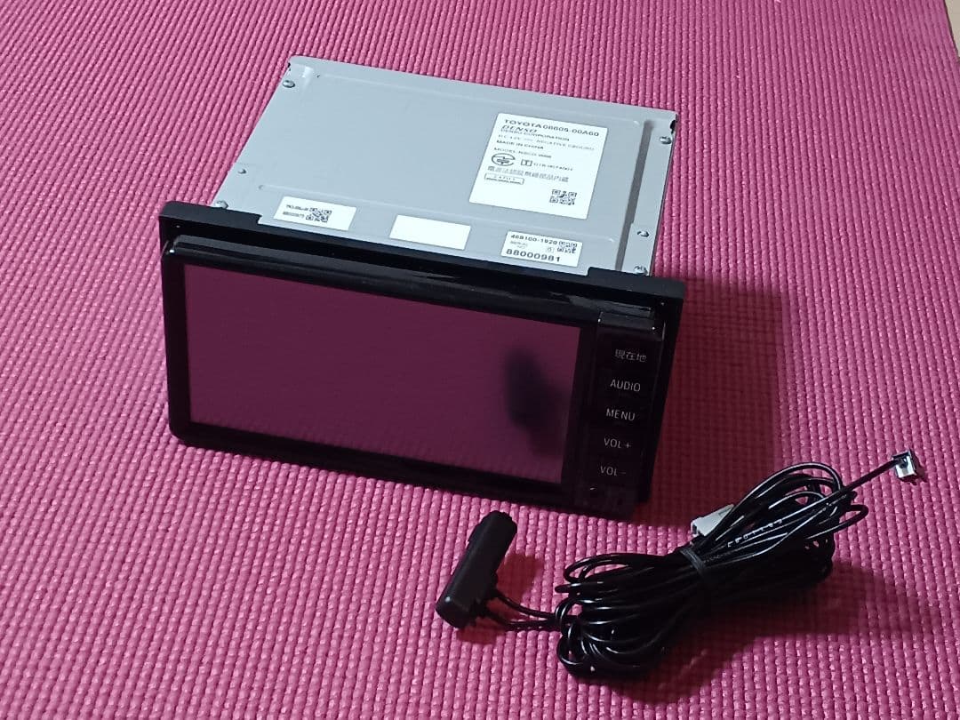 TOYOTA純正ナビ　NSCD-W66 ロック解除済み　地図データ2018秋