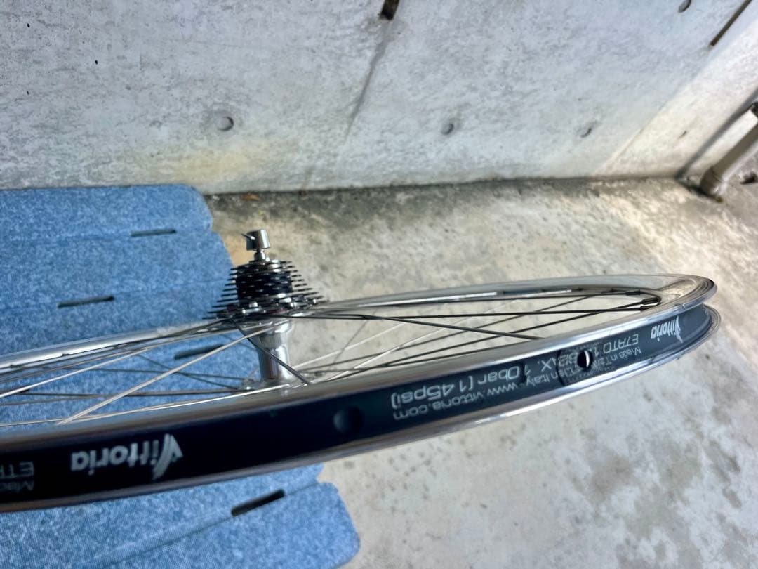 ARAYA SA-730 手組ホイール シルバー