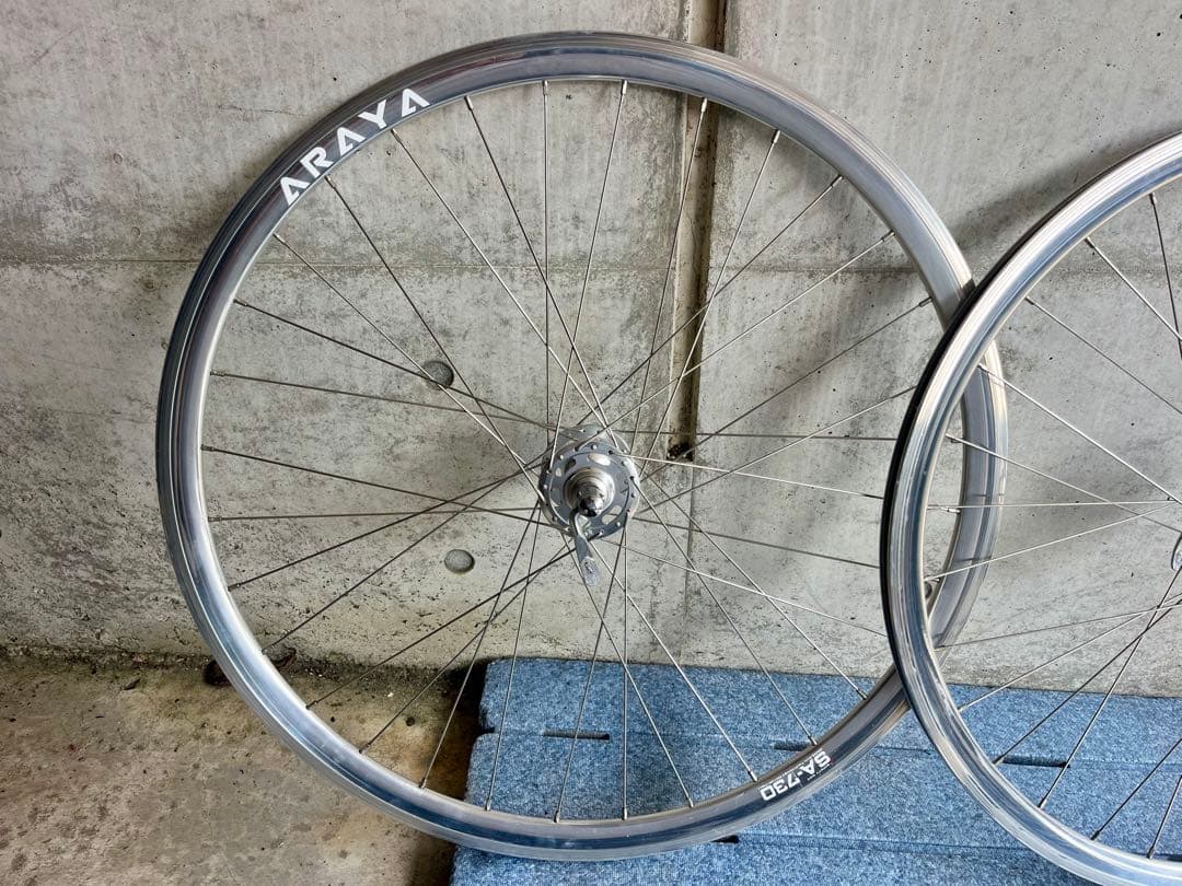 ARAYA SA-730 手組ホイール シルバー