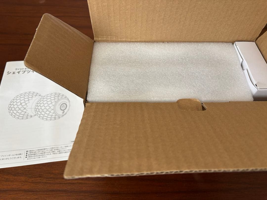 【美品】【説明書付き】オアシス　シェイプアップツインボール