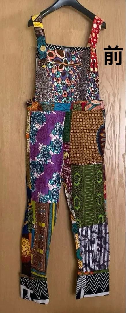 Ashanti Empress オーバーオール / アフリカンバティック サロペ