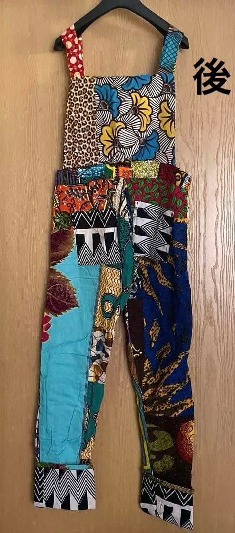 Ashanti Empress オーバーオール / アフリカンバティック サロペ