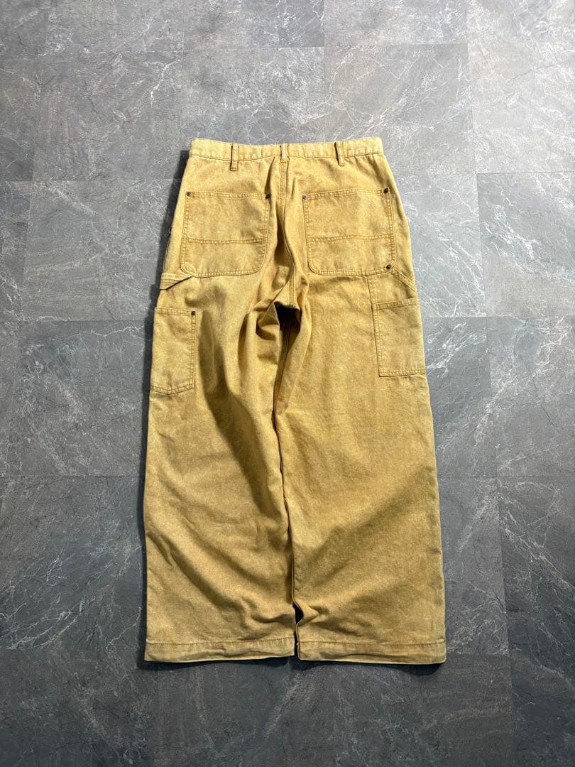 パンツ BEAMS double knee baggy painter pants
