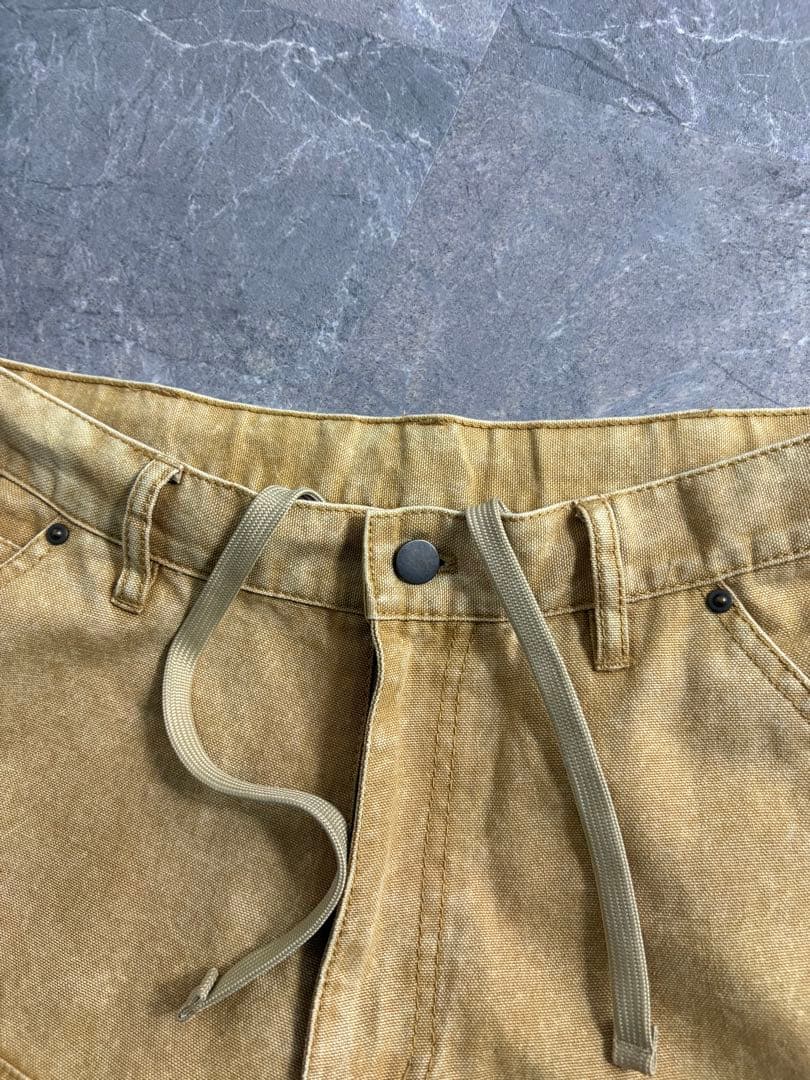 パンツ BEAMS double knee baggy painter pants