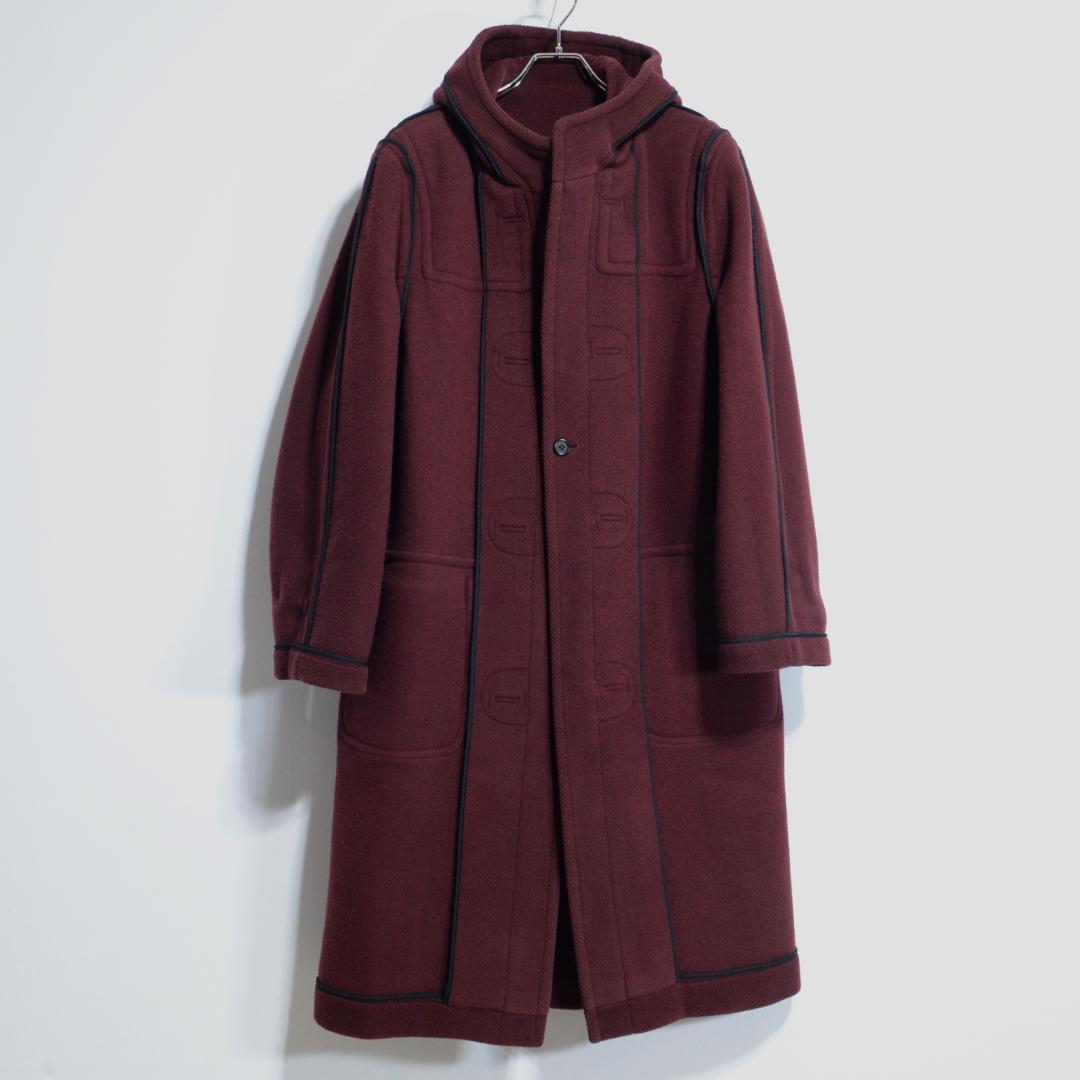 超極上品 旧タグ グレンフェル ダッフルコート ムーアブルック ワイン サイズM