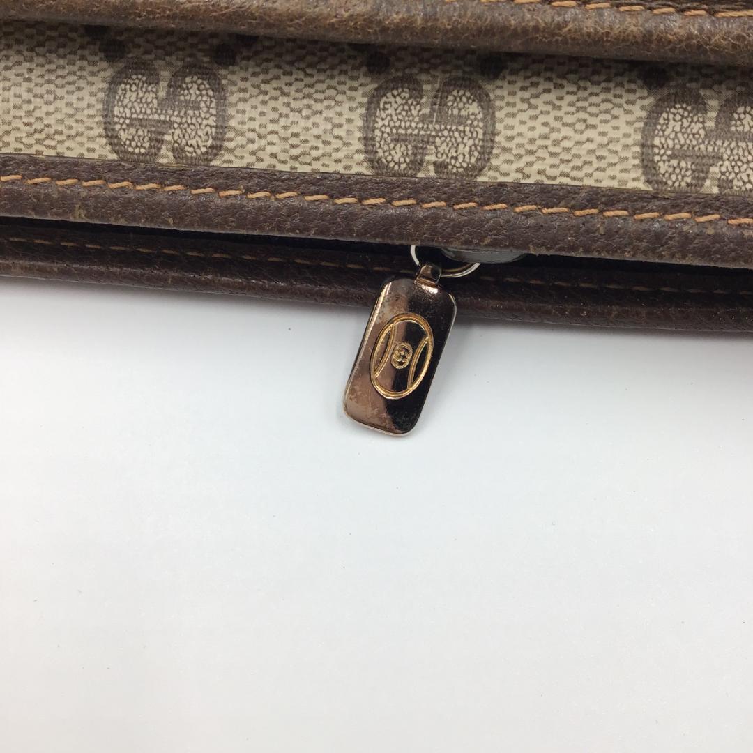 GUCCI GG柄 クラッチバッグ ベージュ Y089