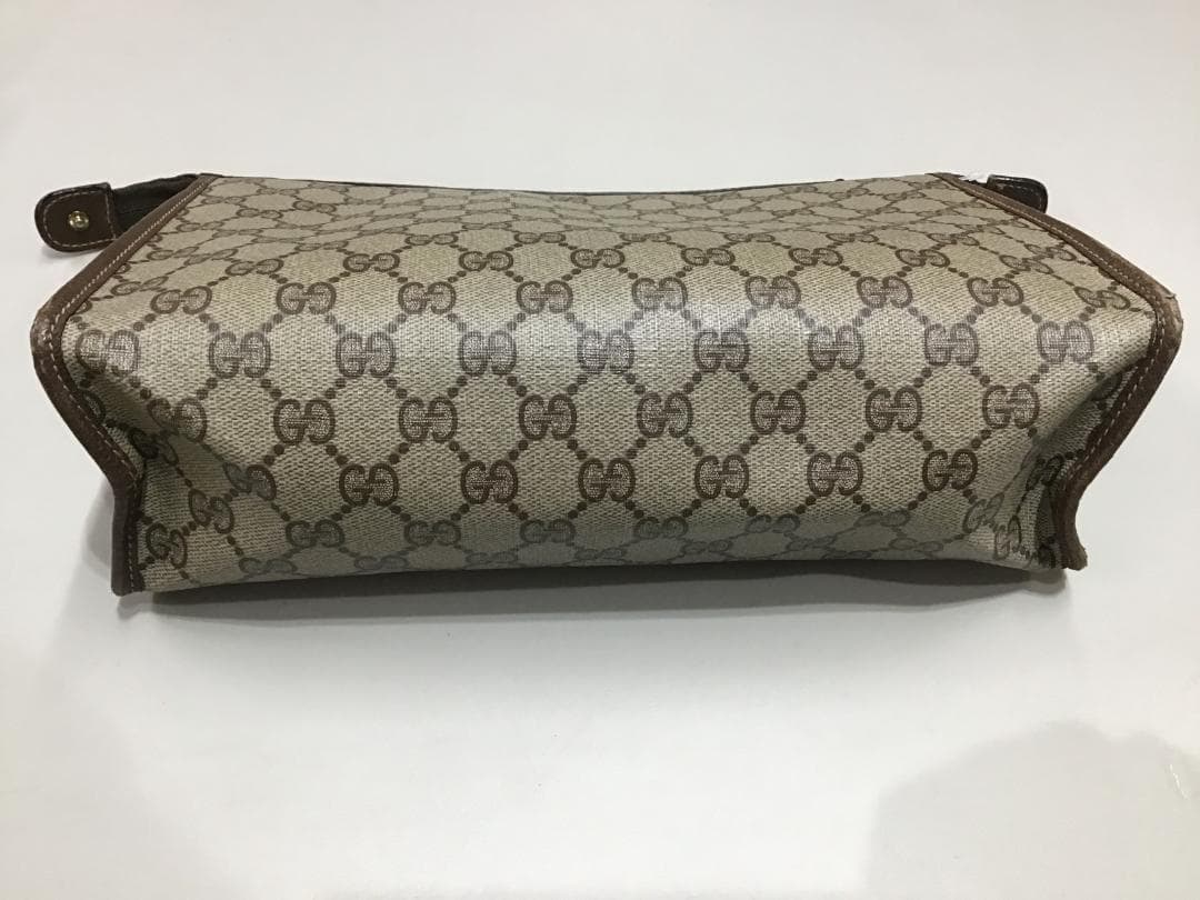GUCCI GG柄 クラッチバッグ ベージュ Y089