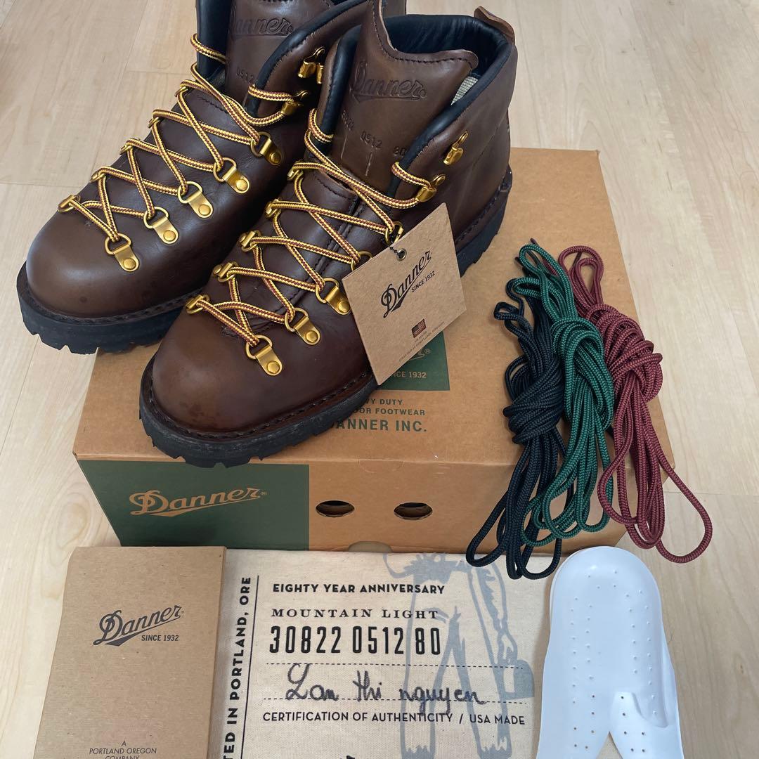 Danner 80周年限定 Mountain Light デッドストック 新品
